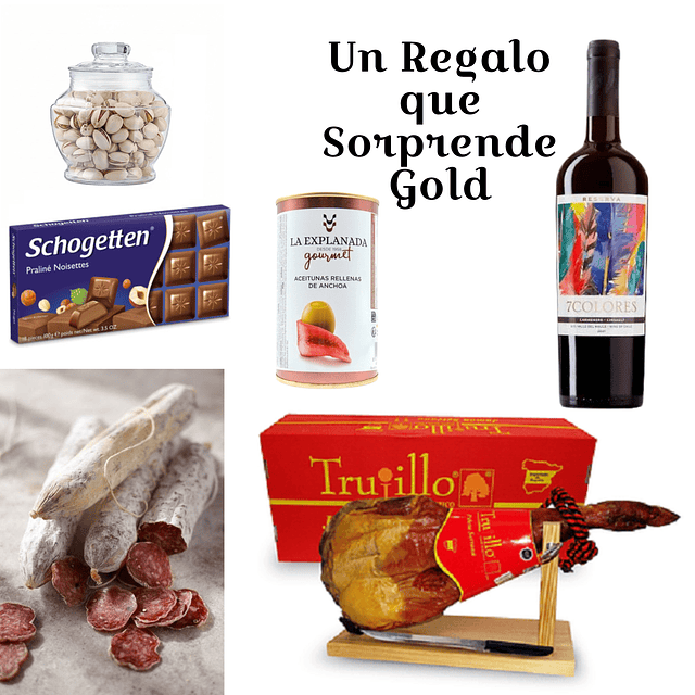 Box Gold Paleta Serrano Completa