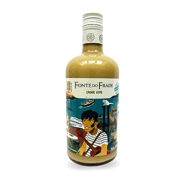 Crema de Orujo de Galicia Fonte do Frade Agua Ardiente con Base Lactea 700ml