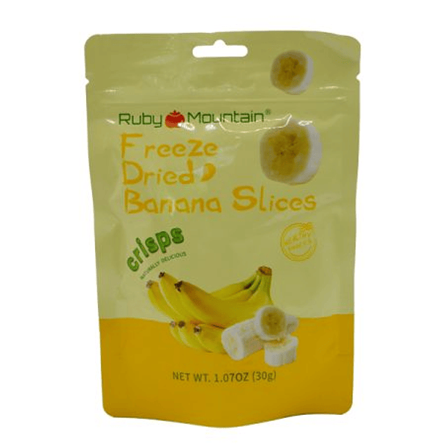 Snack Fruta Liofilizada, Come Fruta en Menos Cantidad con Mayor Aporte Nutricional