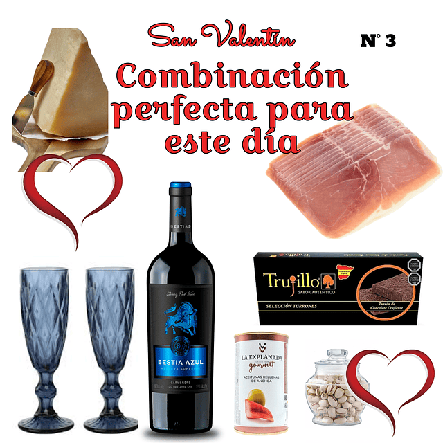 Box San Valentín N° 3 Para este día Especial