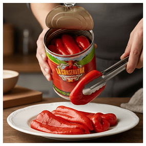 Pimiento Morrón Entero 390 Grs Importado de España