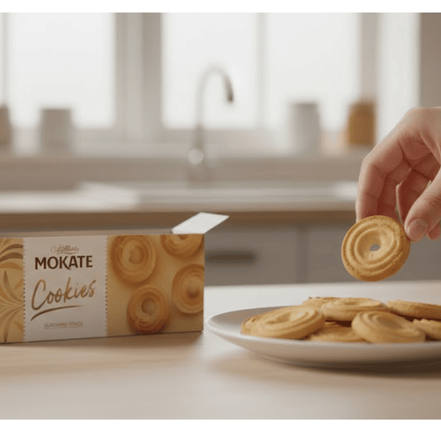 Galletas Mokate Aros Vainilla de Sol 160 g