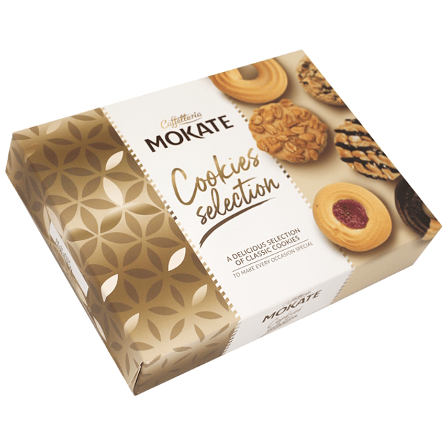 Galletas Mokate Selección más Mermelada Dulce de Naranja