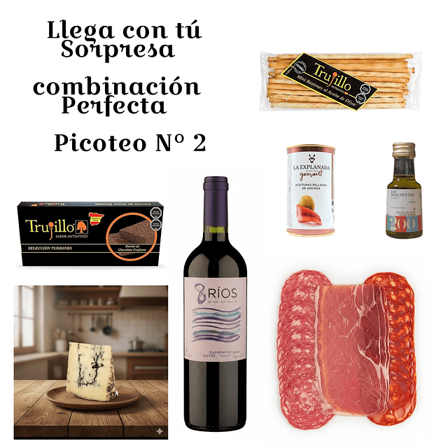 Picoteo al Instante 2 con los Mejores Productos Gourmet.