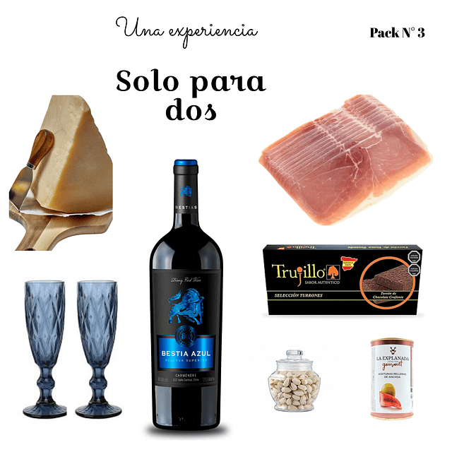 Box Solo Para Dos N° 3 Para ese día Especial