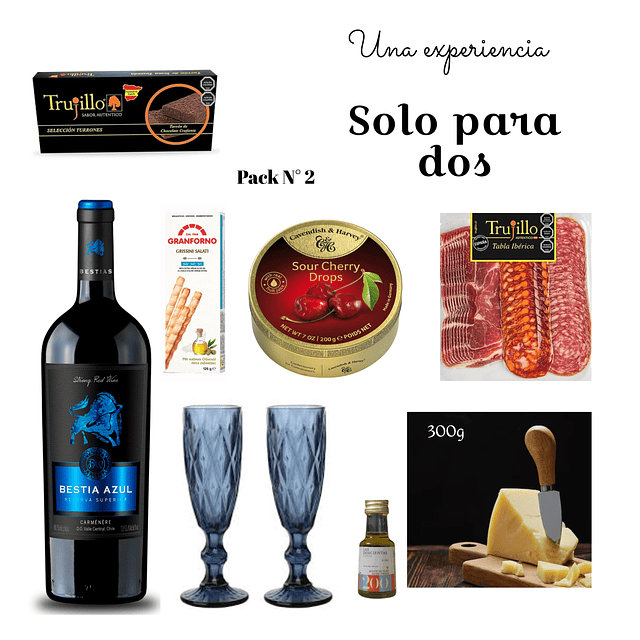 Box Solo Para Dos N° 2 Para ese día Especial