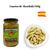 Cuartos de Alcachofas al Natural Importadas de España 340g