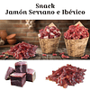 Recortes de Jamón Ibérico de Cebo Et. Negra, 500g más Agregados