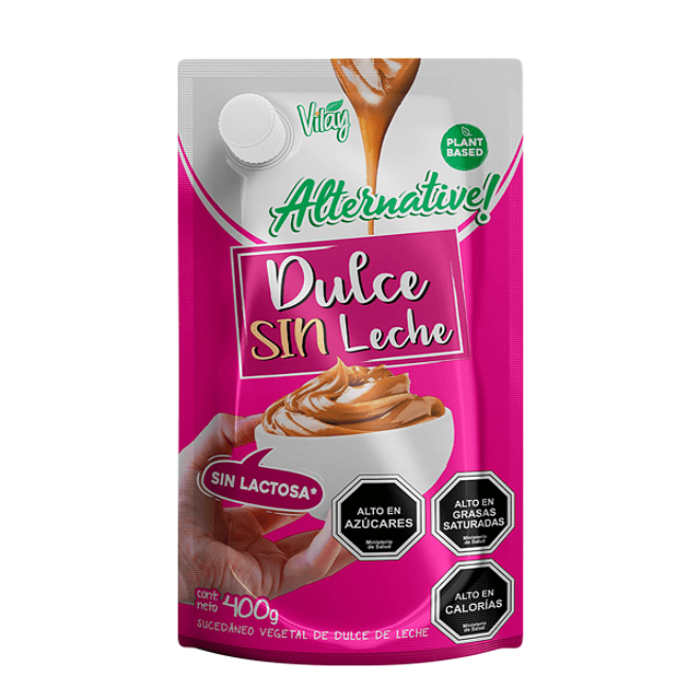 DULCE SIN LACTOSA 400 GRS ALTERNATIVE