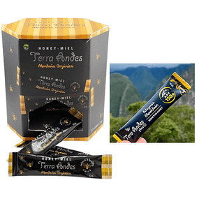 Miel de Montaña Organica, 20 Sachet 10g c/u