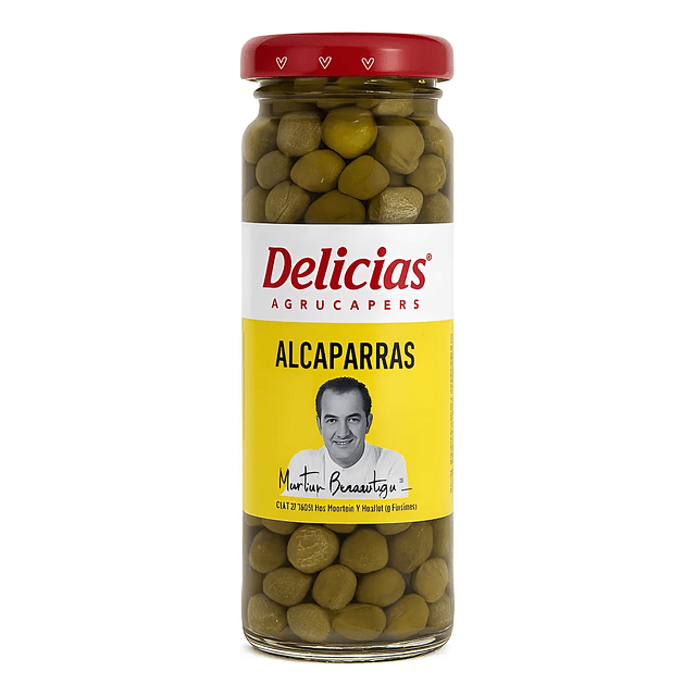 Alcaparras Finas 100g Delicias importadas de España.