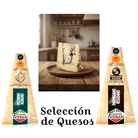 Selección de Quesos Importados 580g