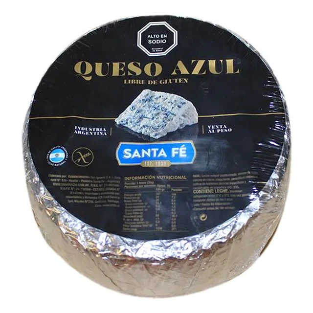Queso Azul Santa Fé 2 Kilos