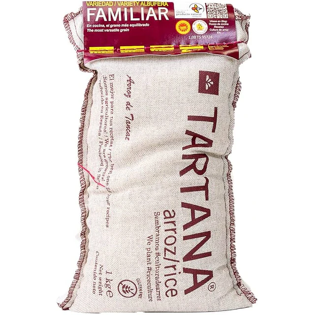 Arroz Variedad Albufera Paella Meloso y Caldoso Bolsa de Tela Formato 1 Kg - 5 Kg