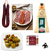 Tabla Ibérica Queso Pecorino Chorizo Español Aceituna al Pimentón Nat Craker