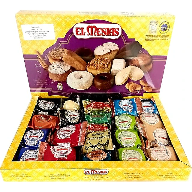 Selección de Dulces Un Clasico Navideño Estilo Tradicional de la Estepa Española. 400g