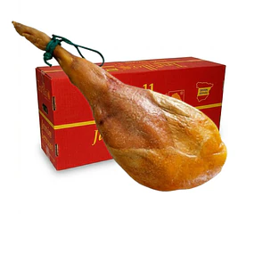 Paleta jamón serrano Pierna delantera etiqueta roja 4,2 a 4,8 Kg sin atril y cuchillo