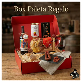 Box Paleta Serrano Roja Sorprende con este Regalo & Número 2