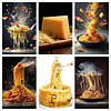 Parmesano Huilco Pieza de 1 Kilo Sabor intenso.
