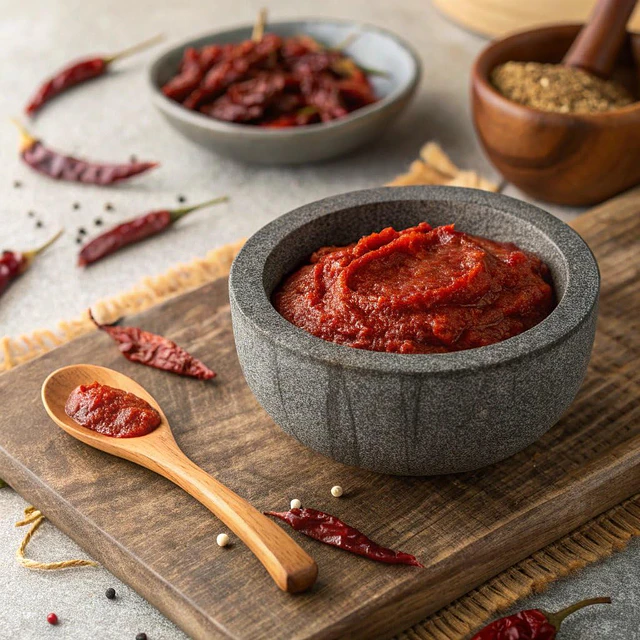 Pasta de Ají Gochujang Fermentado con un Dulzor dando un Sabor Umami 500g