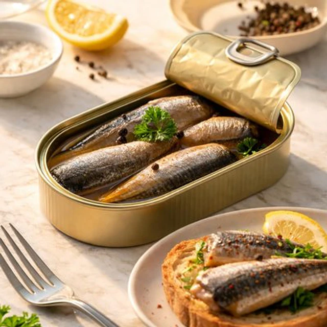 Sardina Madrigal En Aceite De Oliva - 125gr Importadas de Marruecos.
