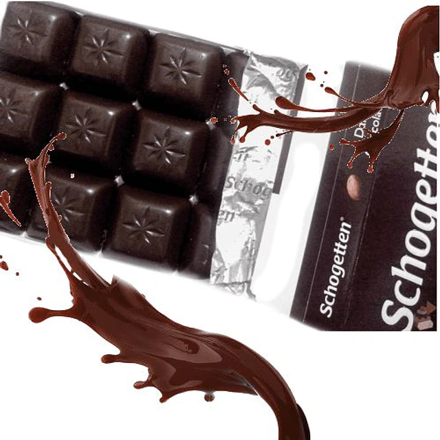 Chocolate Amargo Schogetten Crema de Avellanas con Nuez 100 g