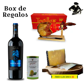 Box Paleta de Jamón Serrano Roja más Intenso