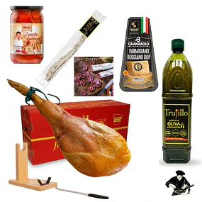 Box Paleta de Jamón Serrano Roja más Intenso