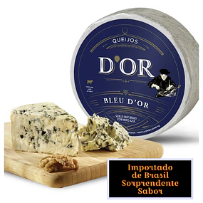 Queso Azul Roquefort Horma Dor de Queijos Brasil 2,6 Kg
