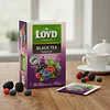 Té Negro de Frutos del Bosque de Loyd 20 Bolsitas Importado de Polonia