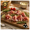 Display Jamón Serrano Laminado Etiqueta Roja 500g c/u