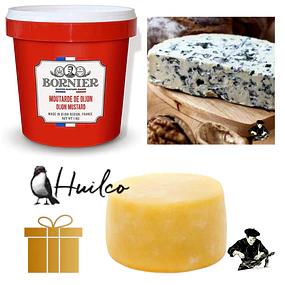 Queso Parmesano, Queso Roquefort, Mostaza Dijon