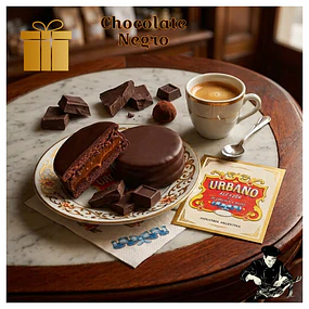 Alfajor Premium Urbano Chocolate Negro 40 g Unidad