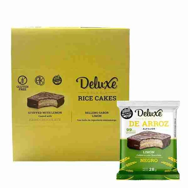 Alfajor Deluxe & Bla Bla Limón 28 g sin Gluten Kosher