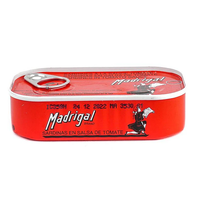 Sardinas Madrigal en Salsa de Tomate 125g