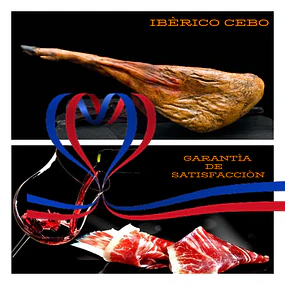 Pata de Jamón Ibérico de Cebo Pierna trasera Et. Negra 8,0 kg. aprox