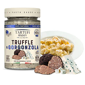 Salsa de queso gorgonzola y trufa Tartufi Jimmy 180 g (sin conservantes)