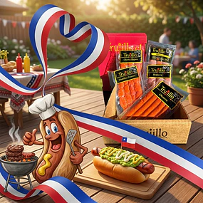 Pack Parrillero Trujillo: Chorizo Riojano, Trio Parrillero, Chistorra, Butifarra y Diablitos Picantes