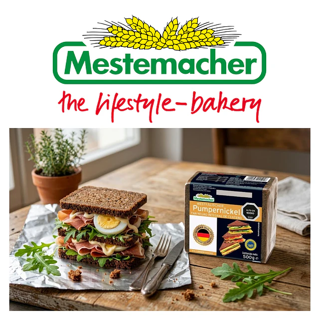 Pan Pumpernickel Mestemacher Alemán 500 g