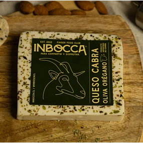 Queso Cabra Oliva Orégano cuña Inbocca 150g