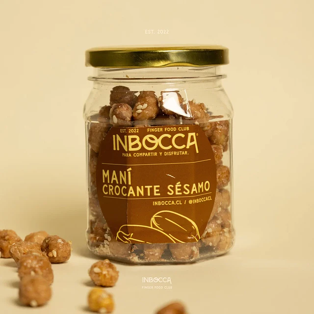 Maníes Crocantes con Sésamo son una Combinación irresistible