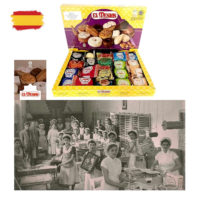 Selección de Dulces Un Clasico Navideño Estilo Tradicional de la Estepa Española. 400g