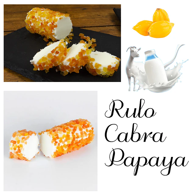 Rulo Cabra Papaya un Toque Exótico y Refrescante 140g