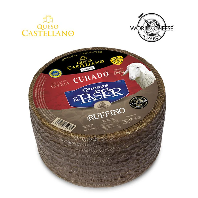 QUESO OVEJA CURADO MADURO IGP QUESO CASTELLANO SAN RUFFINO BABY 550 G