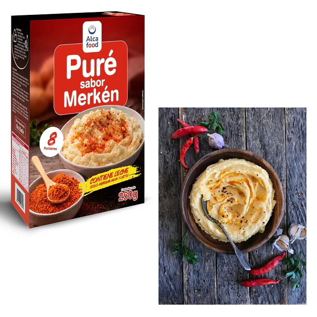 Pure Sabor Merquén en Estuche de 250g 8 Porciones