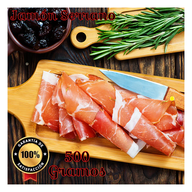 Porxas Serrano Ham Display 500g Imported from Spain