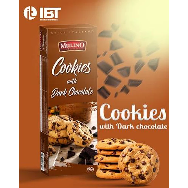 Galletas Mulino Di Floriano 150g Chocolate Negro