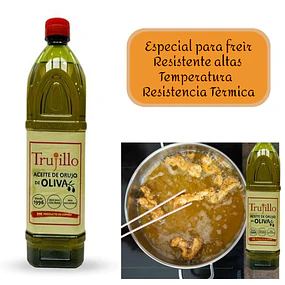 Aceite de Orujo de Oliva - Botella 1 lt. - Para Frituras - Importado de España.