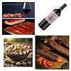 Pack 1 kilo de Jamón Serrano Laminado Et Roja Display + Agregados