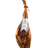 JAMÓN DE CEBO IBÉRICO 50% RAZA IBÉRICA 8 Kg CON ATRIL Y CUCHILLO EN CAJA DE REGALOS.